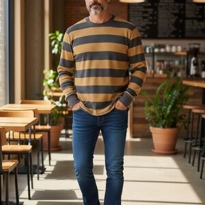 Mossimo Supply Co. Men's Crewneck Sweater Size Large Athletic‎ Fit